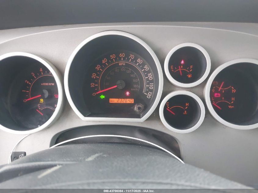 2008 Toyota Tundra Base 5.7L V8 VIN: 5TFSV54158X006051 Lot: 43708384