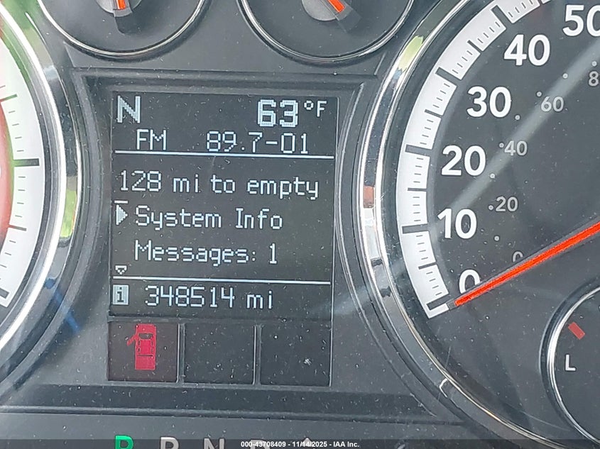 2009 Dodge Ram 1500 Laramie VIN: 1D3HV13T29J502863 Lot: 43708409