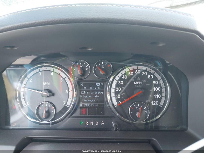 2009 Dodge Ram 1500 Laramie VIN: 1D3HV13T29J502863 Lot: 43708409