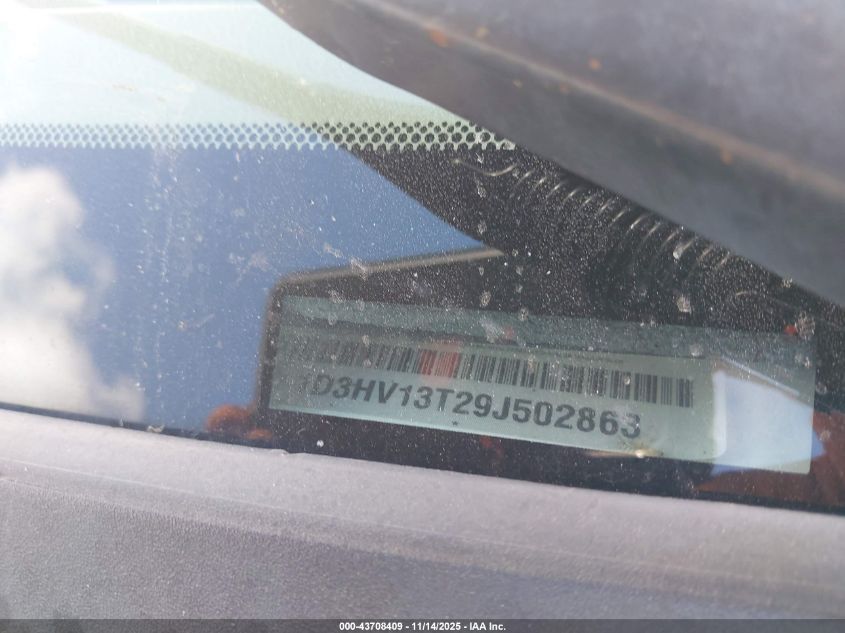 2009 Dodge Ram 1500 Laramie VIN: 1D3HV13T29J502863 Lot: 43708409