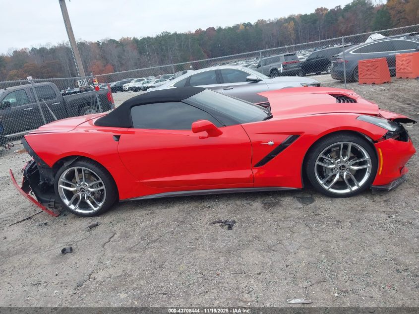 2015 Chevrolet Corvette Stingray VIN: 1G1YC3D70F5103183 Lot: 43708444