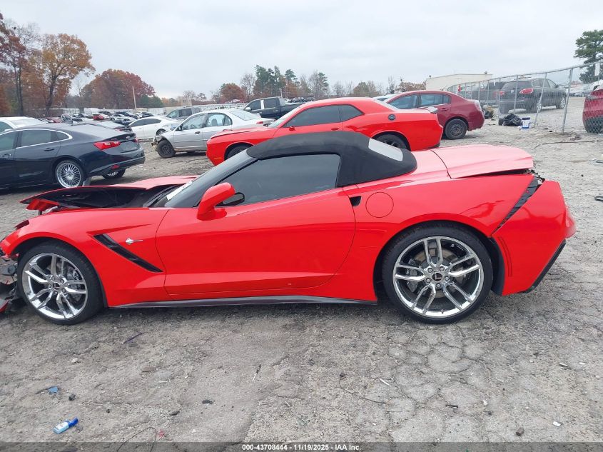 2015 Chevrolet Corvette Stingray VIN: 1G1YC3D70F5103183 Lot: 43708444