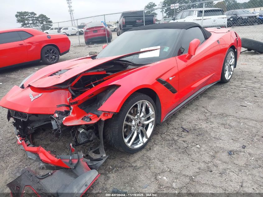 2015 Chevrolet Corvette Stingray VIN: 1G1YC3D70F5103183 Lot: 43708444