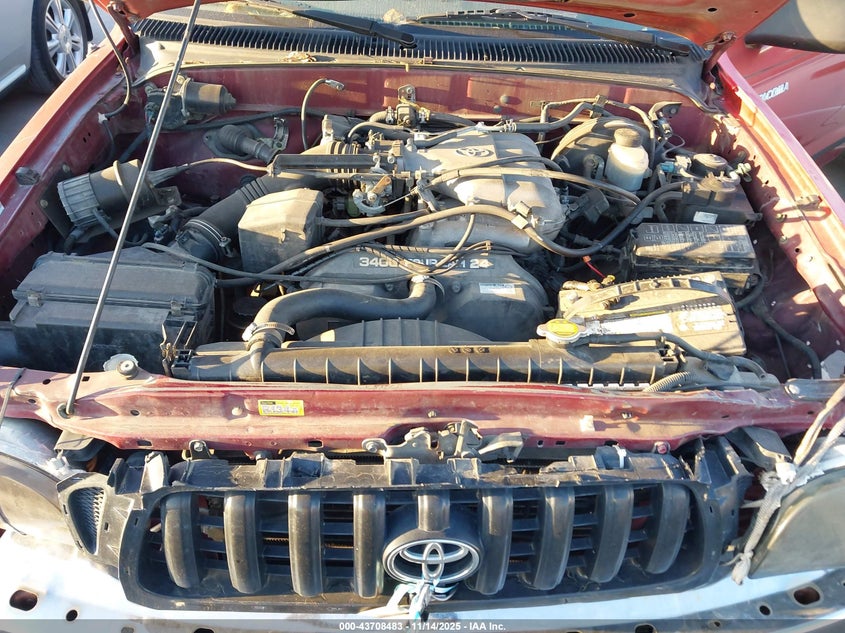 2001 Toyota Tacoma Prerunner V6 VIN: 5TESN92N31Z879535 Lot: 43708483