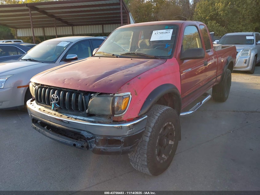 5TESN92N31Z879535 2001 TOYOTA TACOMA photo no. 2