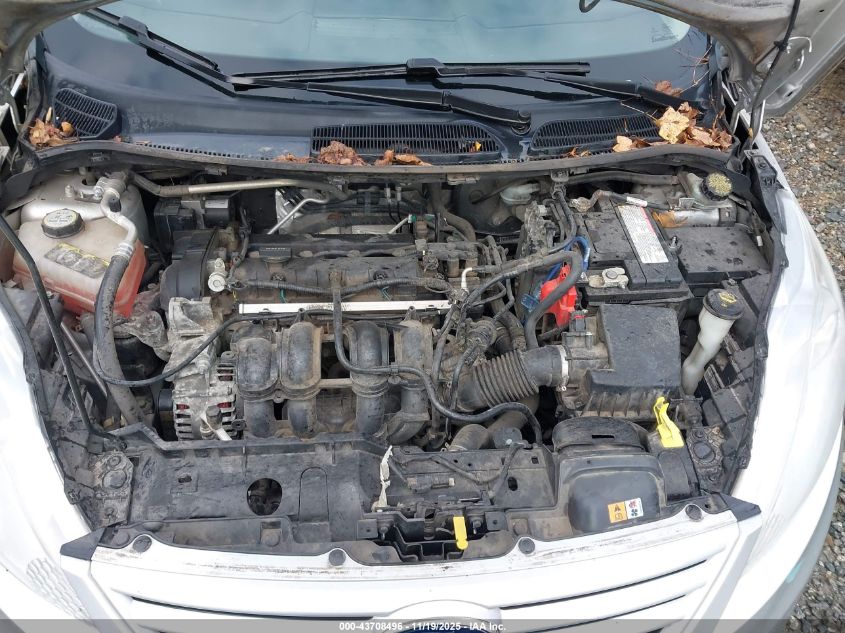 2013 Ford Fiesta S VIN: 3FADP4AJ4DM218141 Lot: 43708496