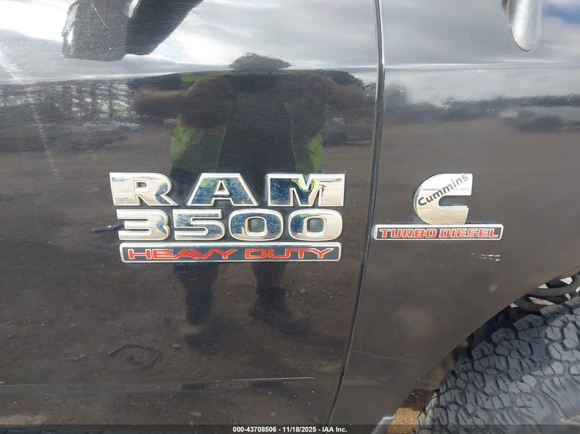 2017 Ram 3500 Lone Star 4X4 8' Box VIN: 3C63RRHL4HG627725 Lot: 43708506