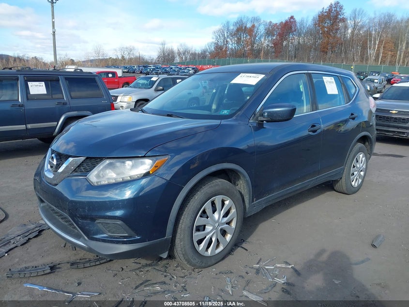 KNMAT2MV6GP665418 2016 NISSAN ROGUE photo no. 2