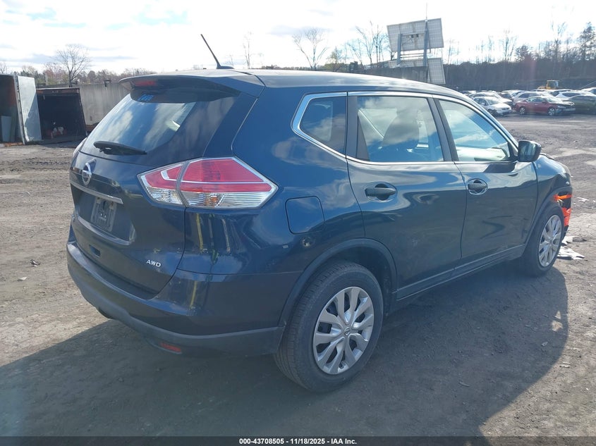 KNMAT2MV6GP665418 2016 NISSAN ROGUE photo no. 4