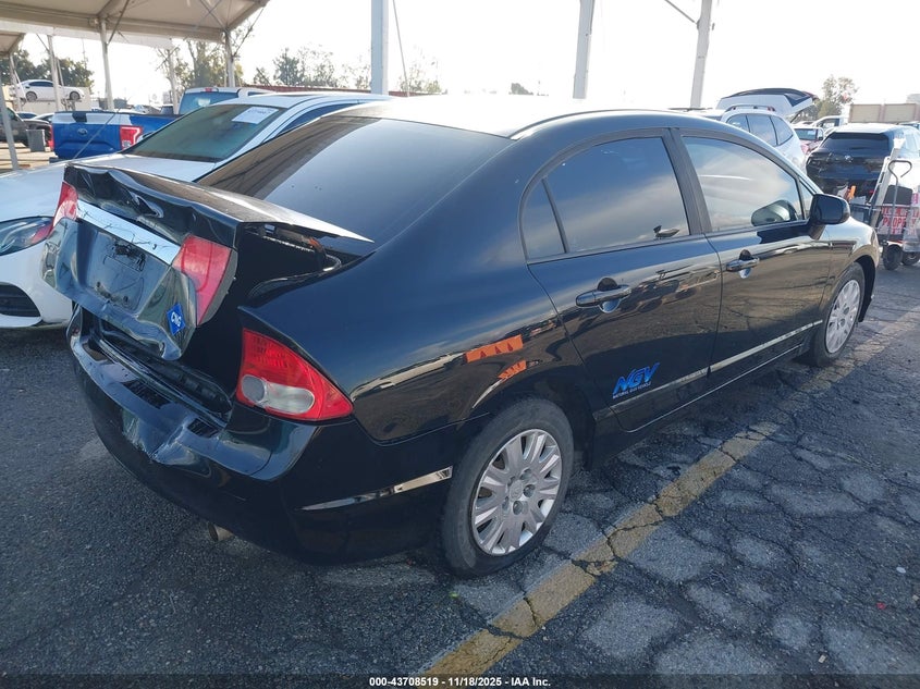 1HGFA46509L000837 2009 HONDA CIVIC photo no. 4