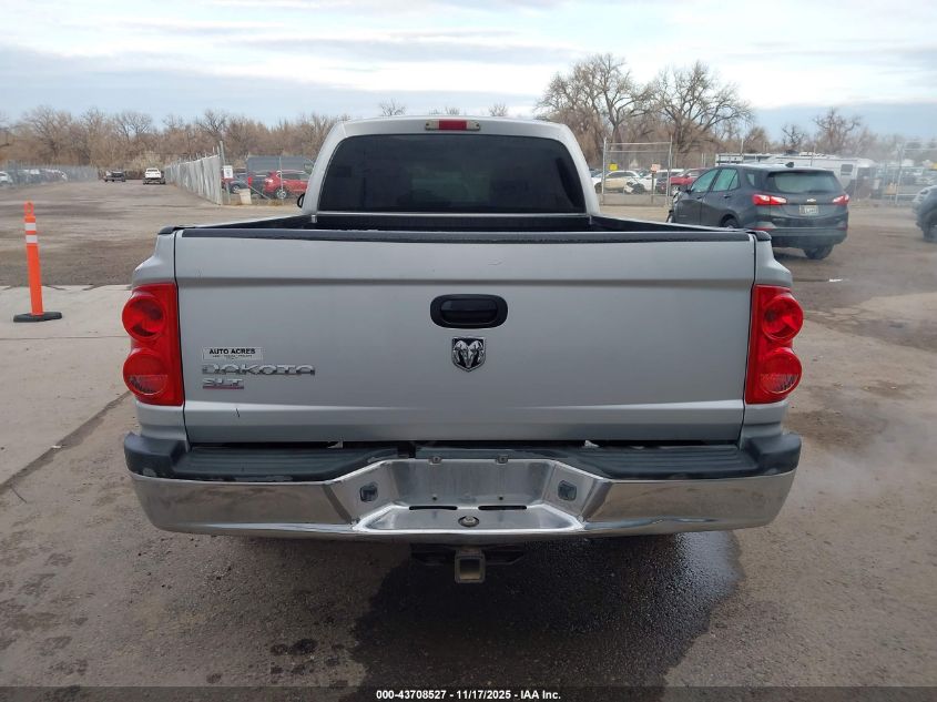 2005 Dodge Dakota Slt VIN: 1D7HE42K25S218355 Lot: 43708527
