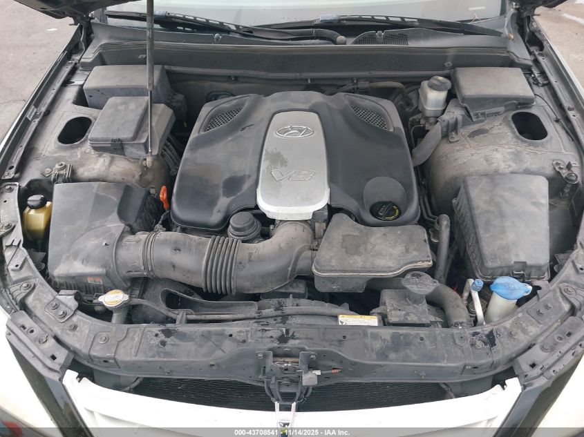 2009 Hyundai Genesis 4.6 VIN: KMHGC46F59U042254 Lot: 43708541