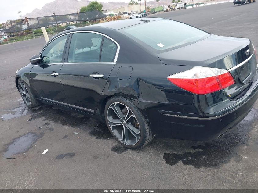 2009 Hyundai Genesis 4.6 VIN: KMHGC46F59U042254 Lot: 43708541