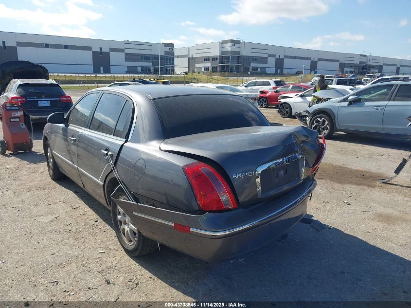 KNALD125085144868 2008 KIA AMANTI photo no. 3