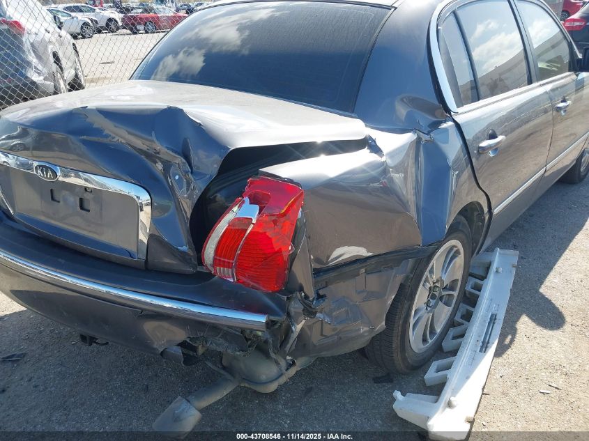 KNALD125085144868 2008 KIA AMANTI photo no. 6