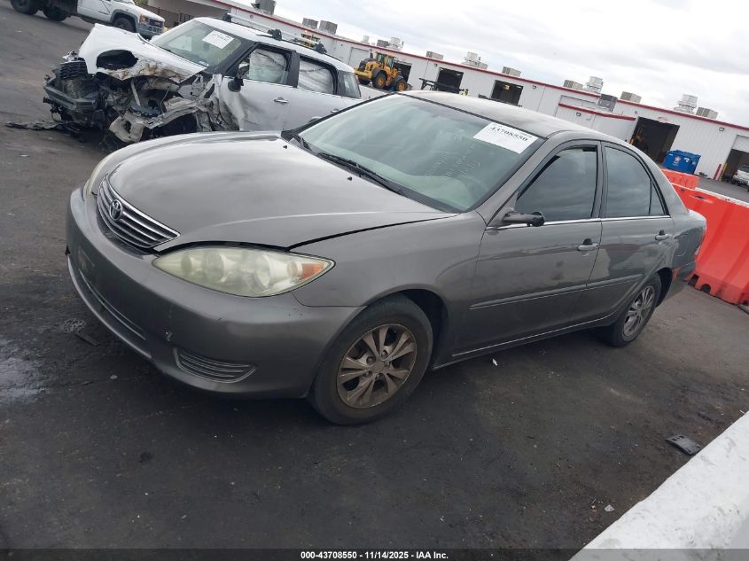 2005 Toyota Camry Le V6 VIN: 4T1BF30K95U606483 Lot: 43708550