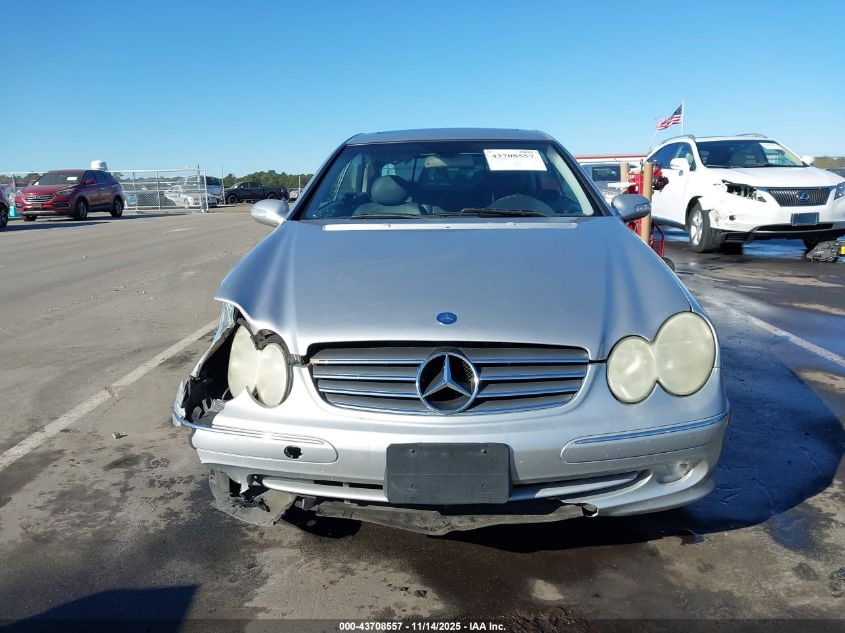 2004 Mercedes-Benz Clk 320 VIN: WDBTJ65JX4F063056 Lot: 43708557