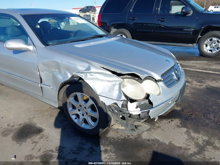 2004 Mercedes-Benz Clk 320 VIN: WDBTJ65JX4F063056 Lot: 43708557