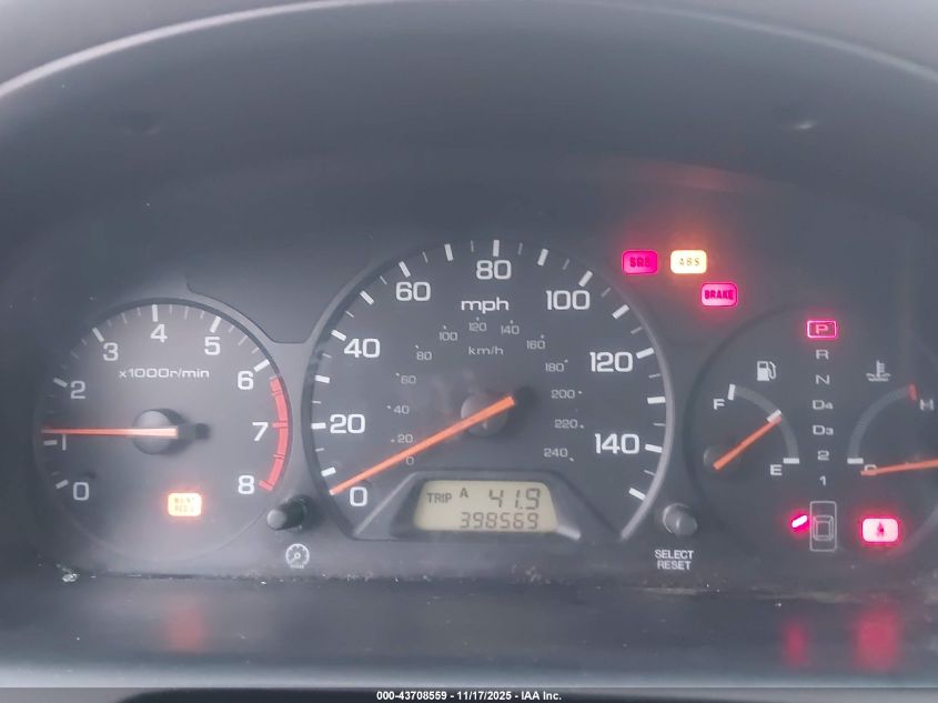 1999 Honda Accord Ex VIN: JHMCG5653XC036555 Lot: 43708559