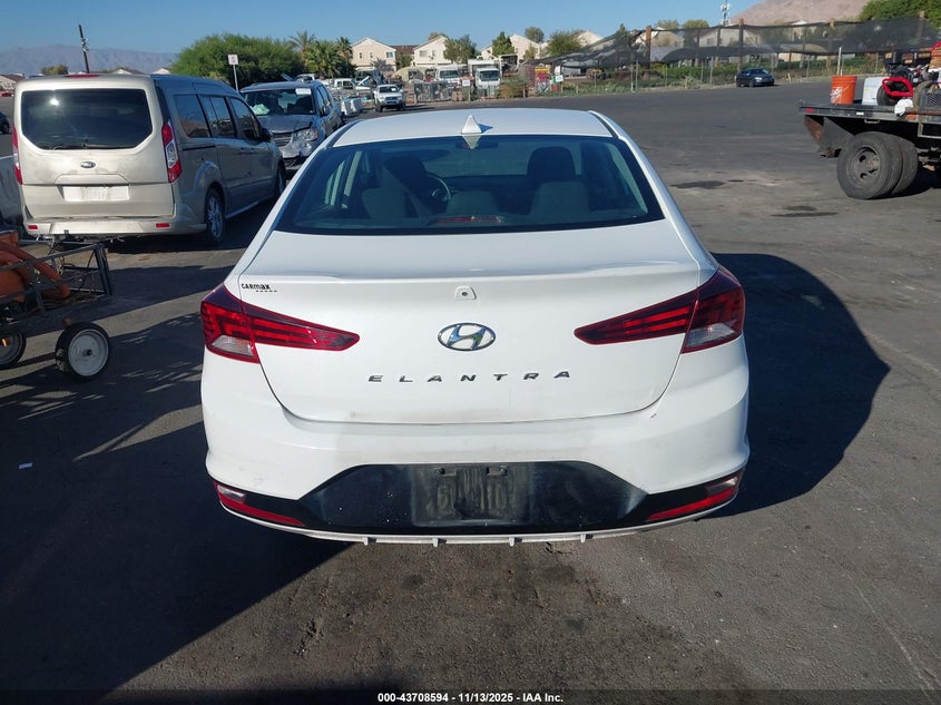 2019 Hyundai Elantra Sel VIN: 5NPD84LF9KH469210 Lot: 43708594