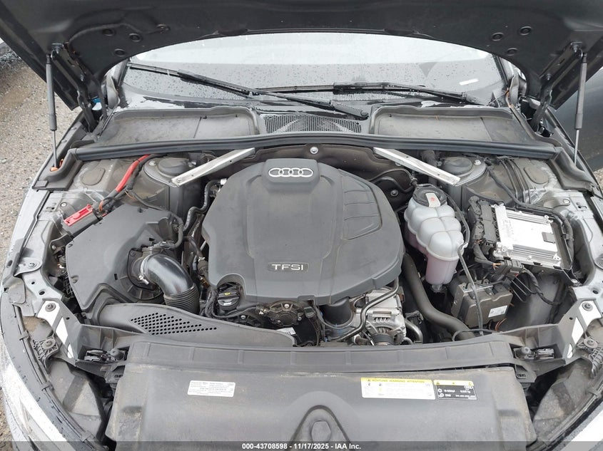 2019 Audi A4 40 Premium VIN: WAUGMAF44KN011606 Lot: 43708598