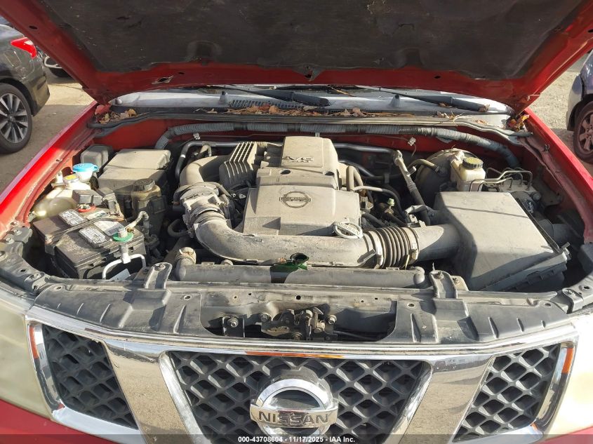 2008 Nissan Frontier Se VIN: 1N6AD07U08C441636 Lot: 43708604