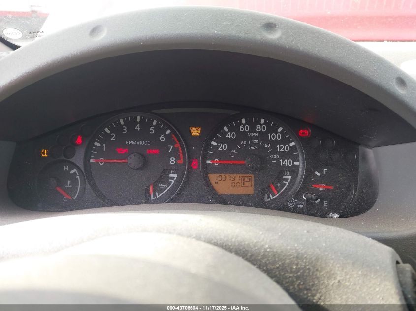 2008 Nissan Frontier Se VIN: 1N6AD07U08C441636 Lot: 43708604