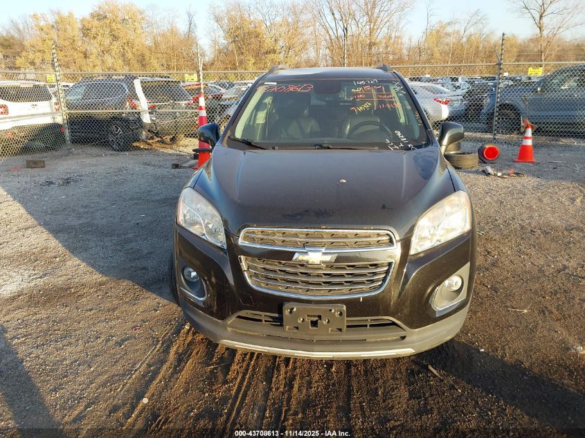 2015 CHEVROLET TRAX LTZ - 3GNCJTSB5FL174742