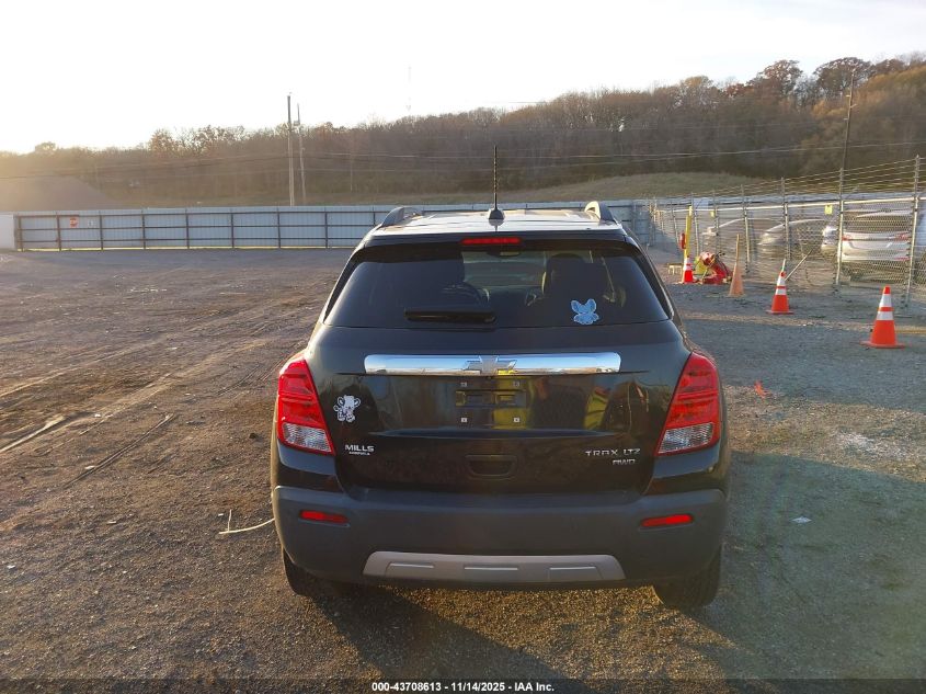 2015 CHEVROLET TRAX LTZ - 3GNCJTSB5FL174742