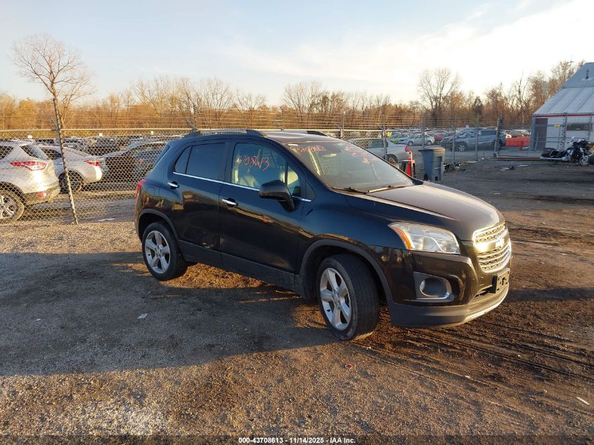2015 CHEVROLET TRAX LTZ - 3GNCJTSB5FL174742