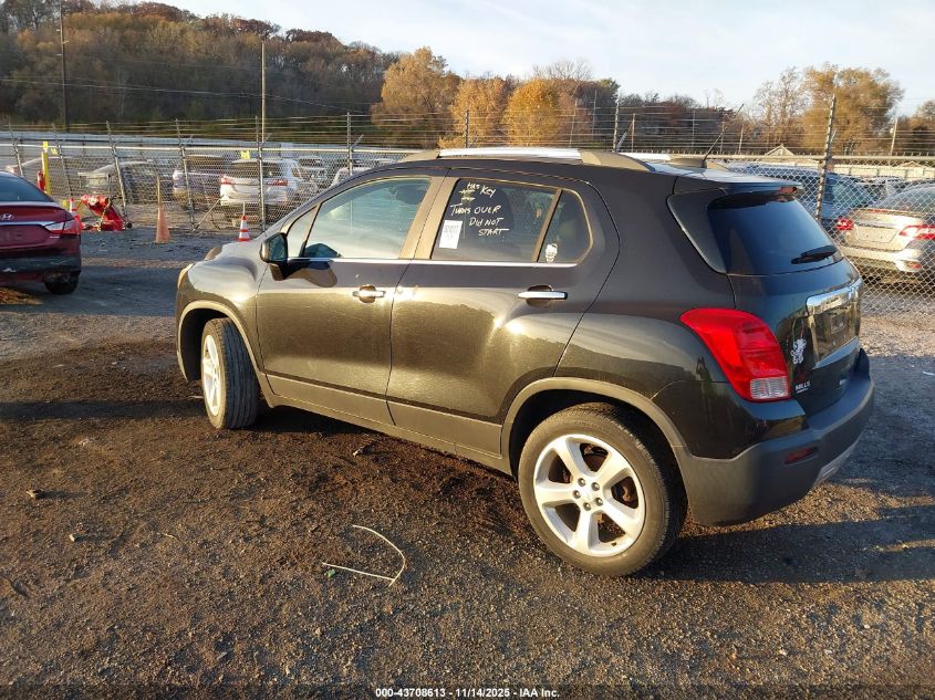 2015 CHEVROLET TRAX LTZ - 3GNCJTSB5FL174742