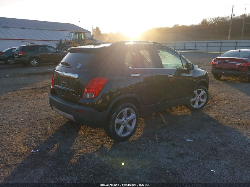 2015 CHEVROLET TRAX LTZ - 3GNCJTSB5FL174742