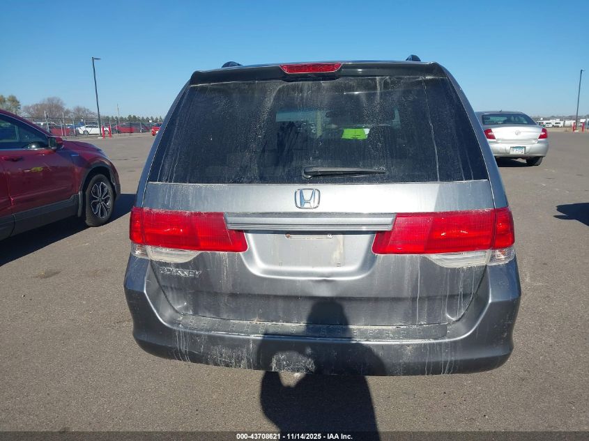 2009 Honda Odyssey Ex VIN: 5FNRL38469B404524 Lot: 43708621