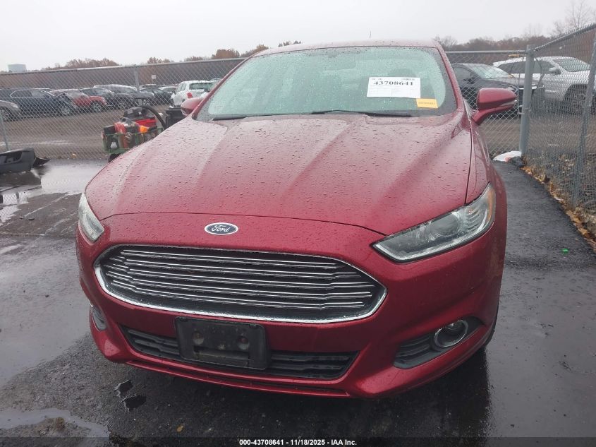2016 Ford Fusion Se VIN: 3FA6P0HDXGR325512 Lot: 43708641