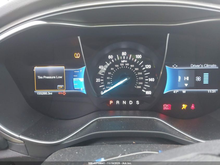 2016 Ford Fusion Se VIN: 3FA6P0HDXGR325512 Lot: 43708641