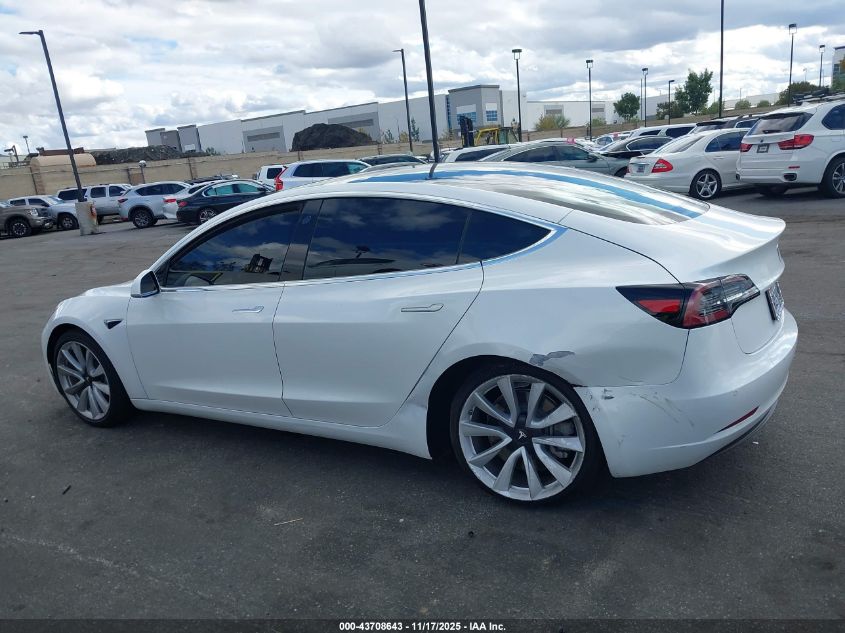 2020 Tesla Model 3 Long Range Dual Motor All-Wheel Drive VIN: 5YJ3E1EB5LF713030 Lot: 43708643