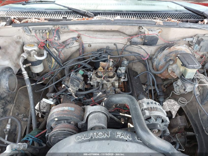 1990 Chevrolet Gmt-400 K1500 VIN: 1GCDK14K1LE106249 Lot: 43708694