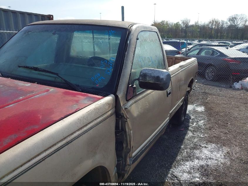 1990 Chevrolet Gmt-400 K1500 VIN: 1GCDK14K1LE106249 Lot: 43708694