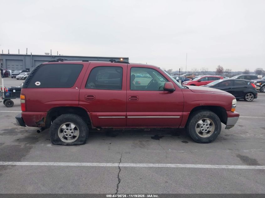 2002 Chevrolet Tahoe Lt VIN: 1GNEK13Z82J308912 Lot: 43708726