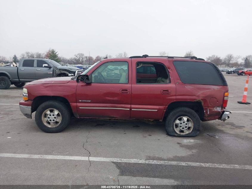 2002 Chevrolet Tahoe Lt VIN: 1GNEK13Z82J308912 Lot: 43708726