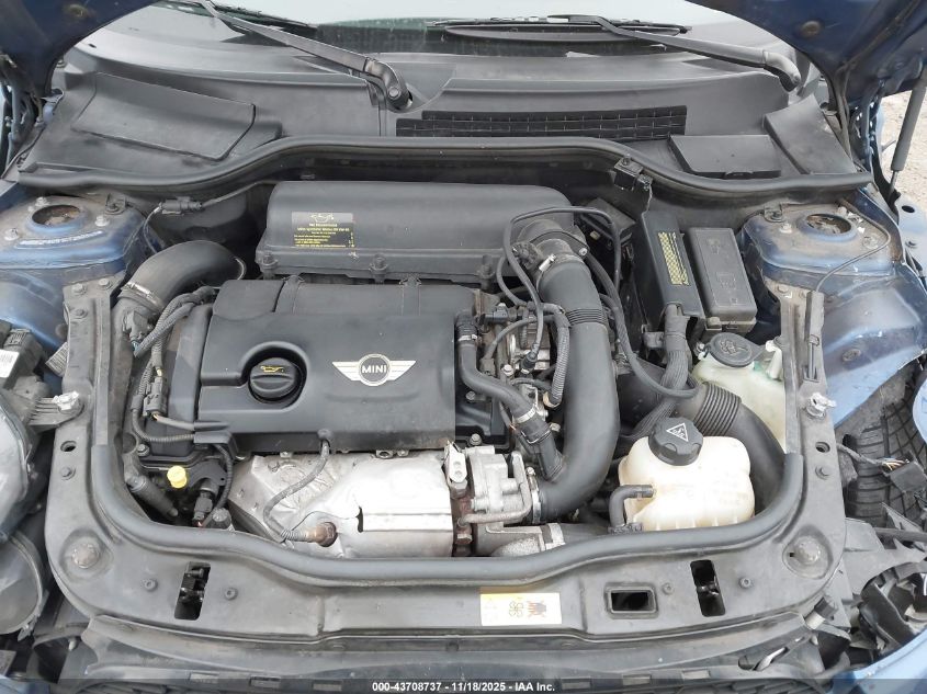 2012 Mini Cooper S VIN: WMWZP3C51CT250343 Lot: 43708737