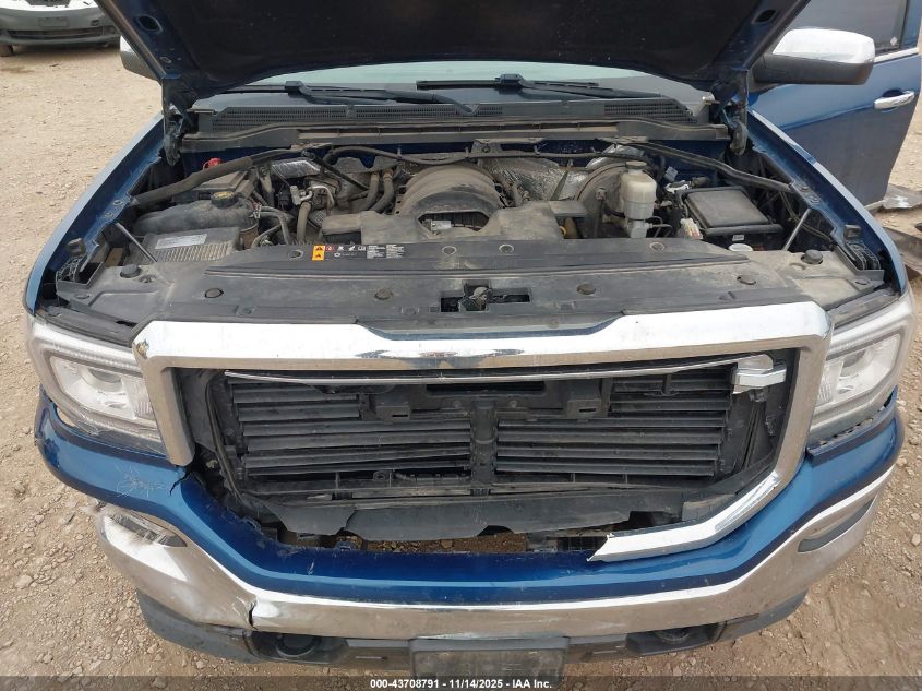 2018 GMC Sierra 1500 Slt VIN: 3GTU2NEC3JG291022 Lot: 43708791