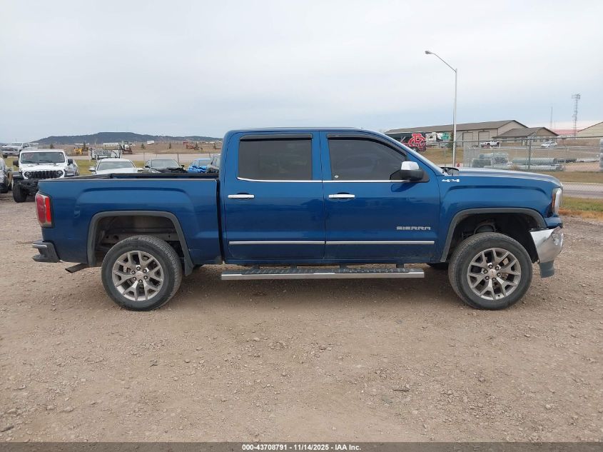 2018 GMC Sierra 1500 Slt VIN: 3GTU2NEC3JG291022 Lot: 43708791