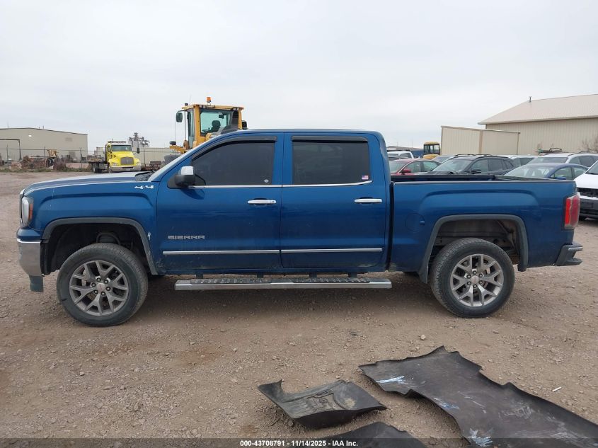 2018 GMC Sierra 1500 Slt VIN: 3GTU2NEC3JG291022 Lot: 43708791