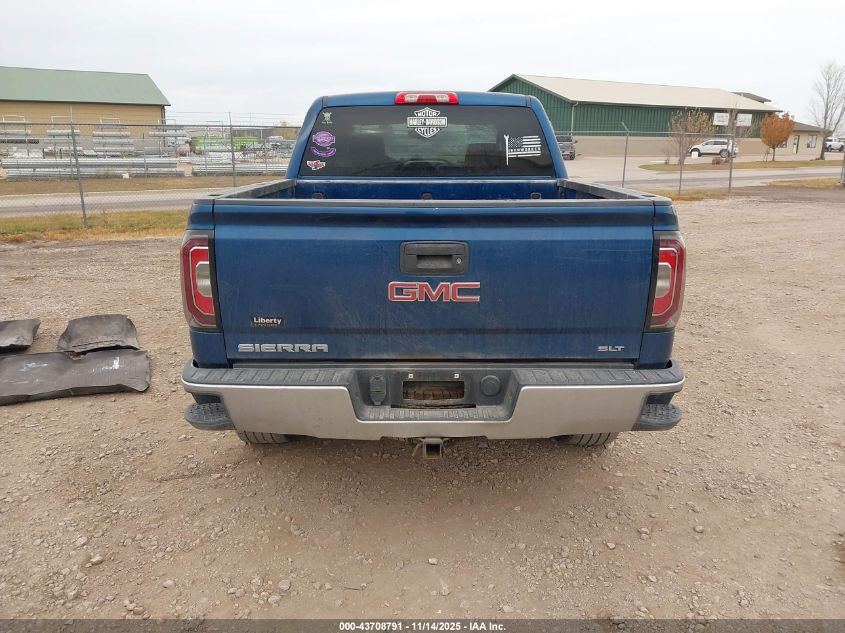 2018 GMC Sierra 1500 Slt VIN: 3GTU2NEC3JG291022 Lot: 43708791