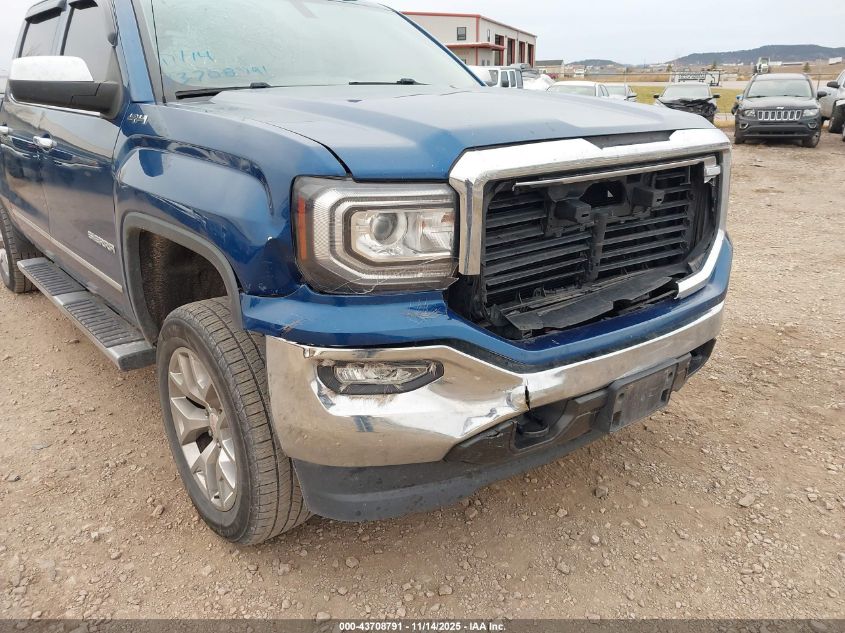 2018 GMC Sierra 1500 Slt VIN: 3GTU2NEC3JG291022 Lot: 43708791