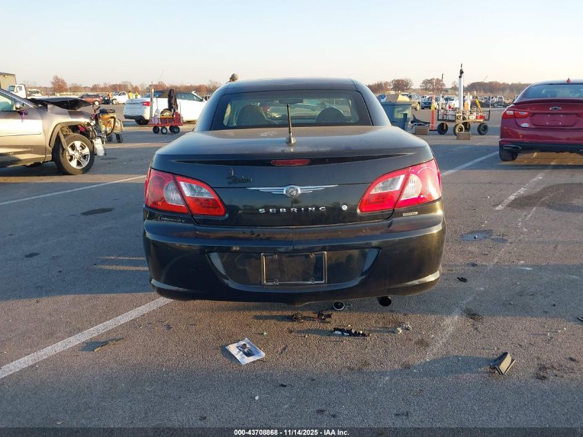 2008 Chrysler Sebring Touring VIN: 1C3LC55R28N640321 Lot: 43708868