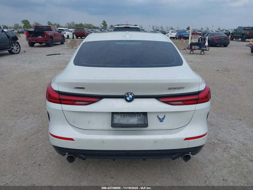 2020 BMW 228I Gran Coupe xDrive VIN: WBA73AK03L7F93518 Lot: 43708895