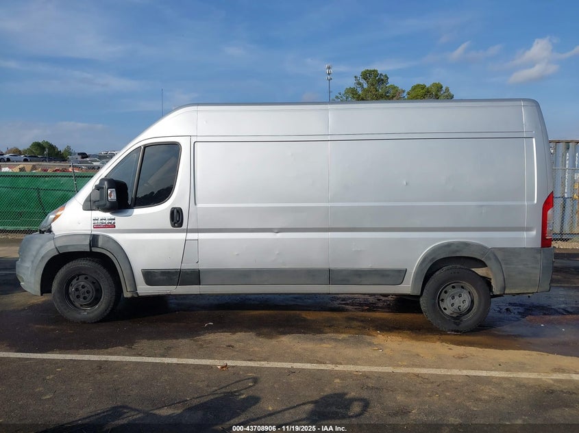 2014 Ram Promaster 2500 High Roof VIN: 3C6TRVDG9EE119291 Lot: 43708906