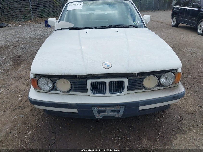 1991 BMW 525 I Automatic VIN: WBAHD6313MBJ67443 Lot: 43708914